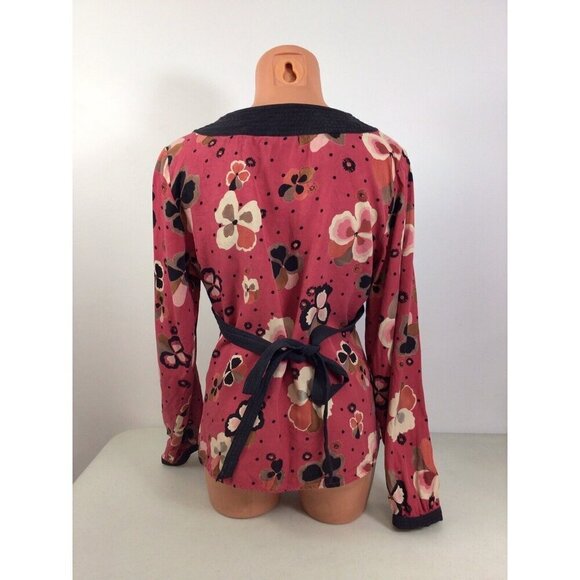 Putumayo Floral Babydoll Top Womens Small - Picture 6 of 7